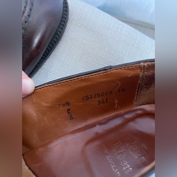 Mens Alden New England Tassel Loafers - Picture 8 of 9